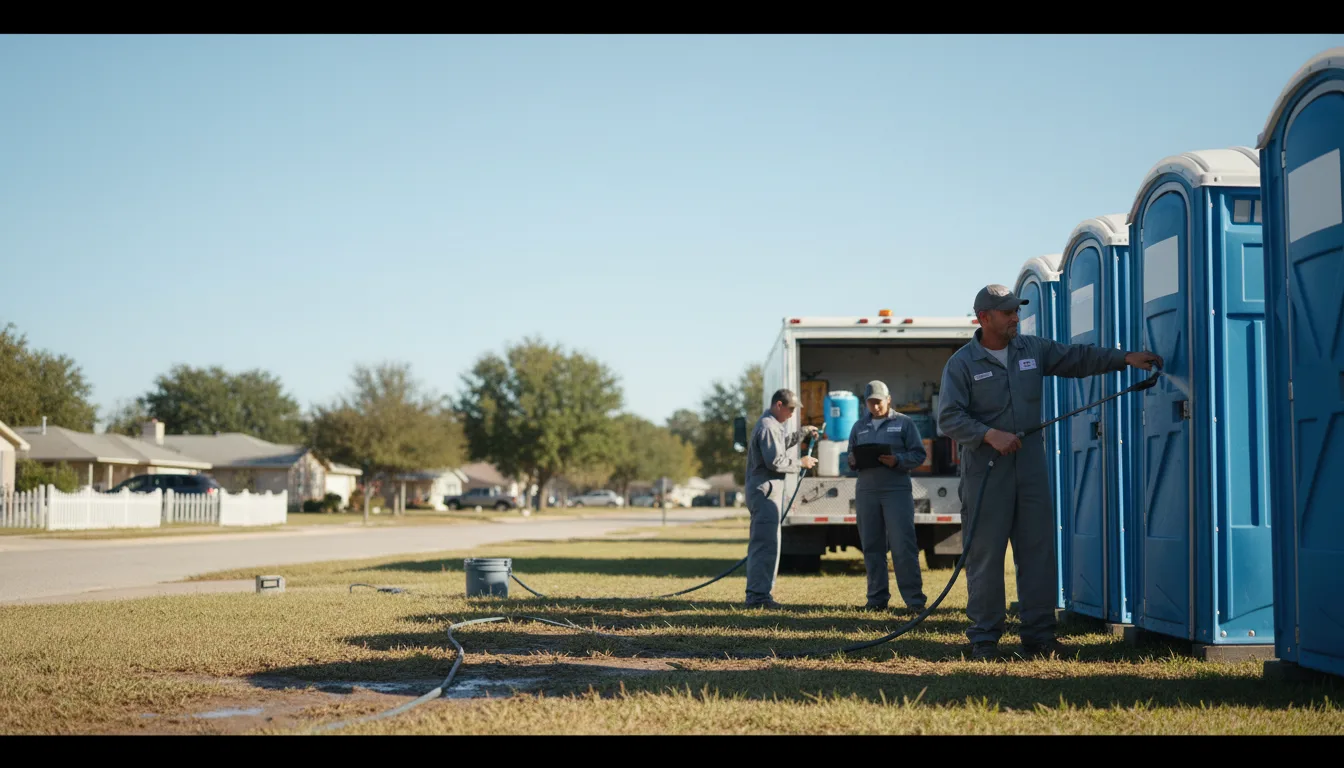 Long-Term Portable Toilet Rental in Bellville, OH near me